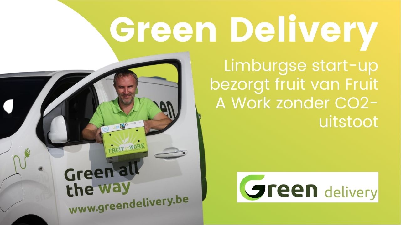 Start-up bezorgt fruit van Fruit At Work zonder CO2-uitstoot