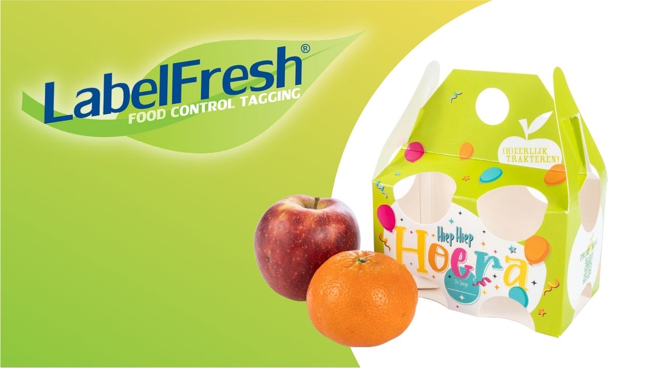 LabelFresh surprend l’une de ses collaboratrices en offrant un cadeau d’anniversaire sain de Fruit At work à son petit garçon.
