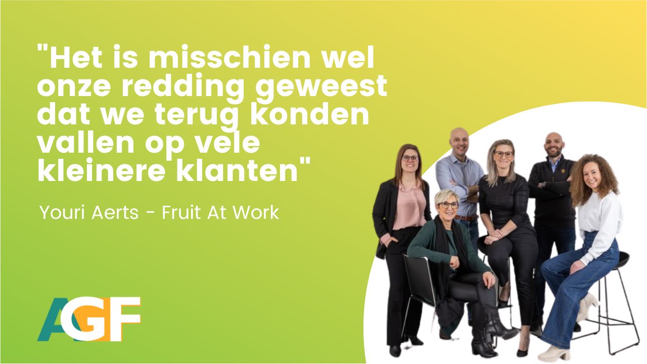 "Het is misschien wel onze redding geweest dat we terug konden vallen op vele kleinere klanten"