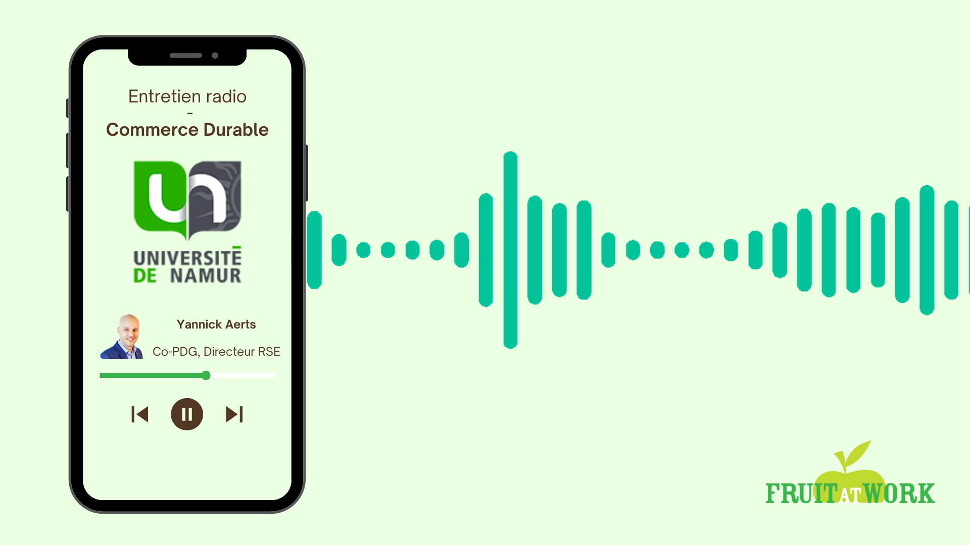 Podcast: l'Université de Namur - Le commerce durable