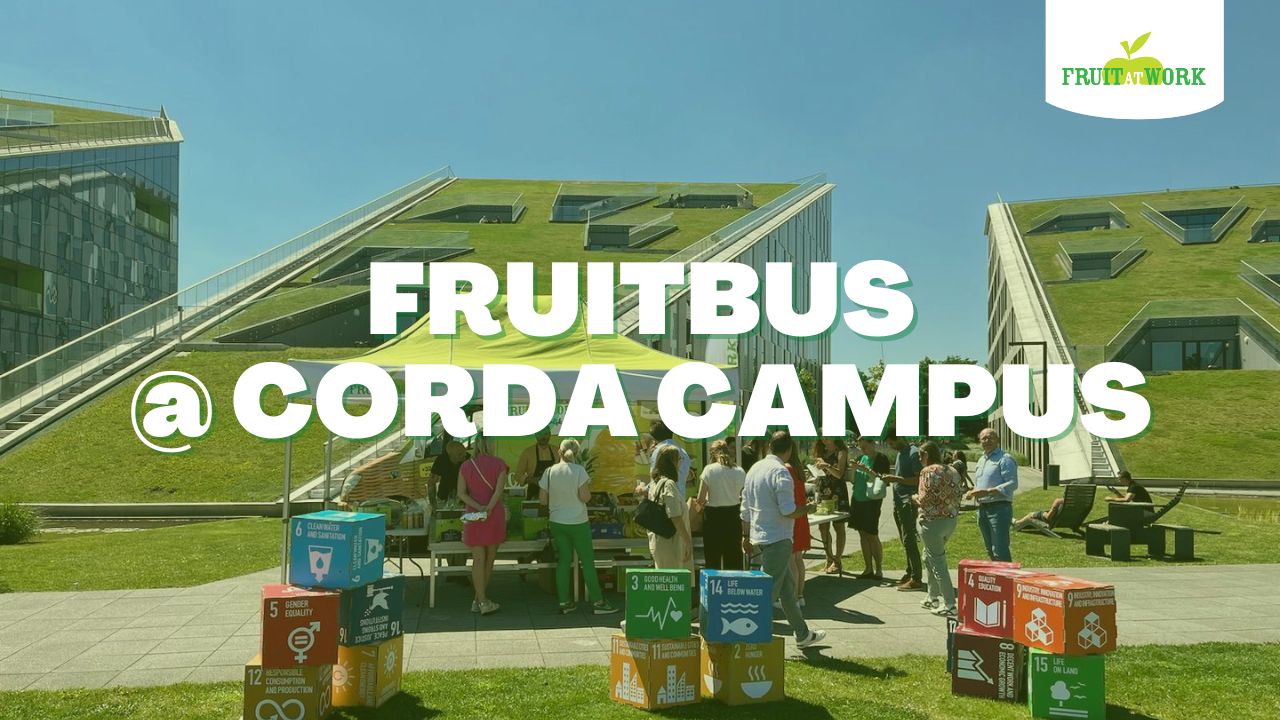 Onze fruitbus bezocht de Corda Campus!