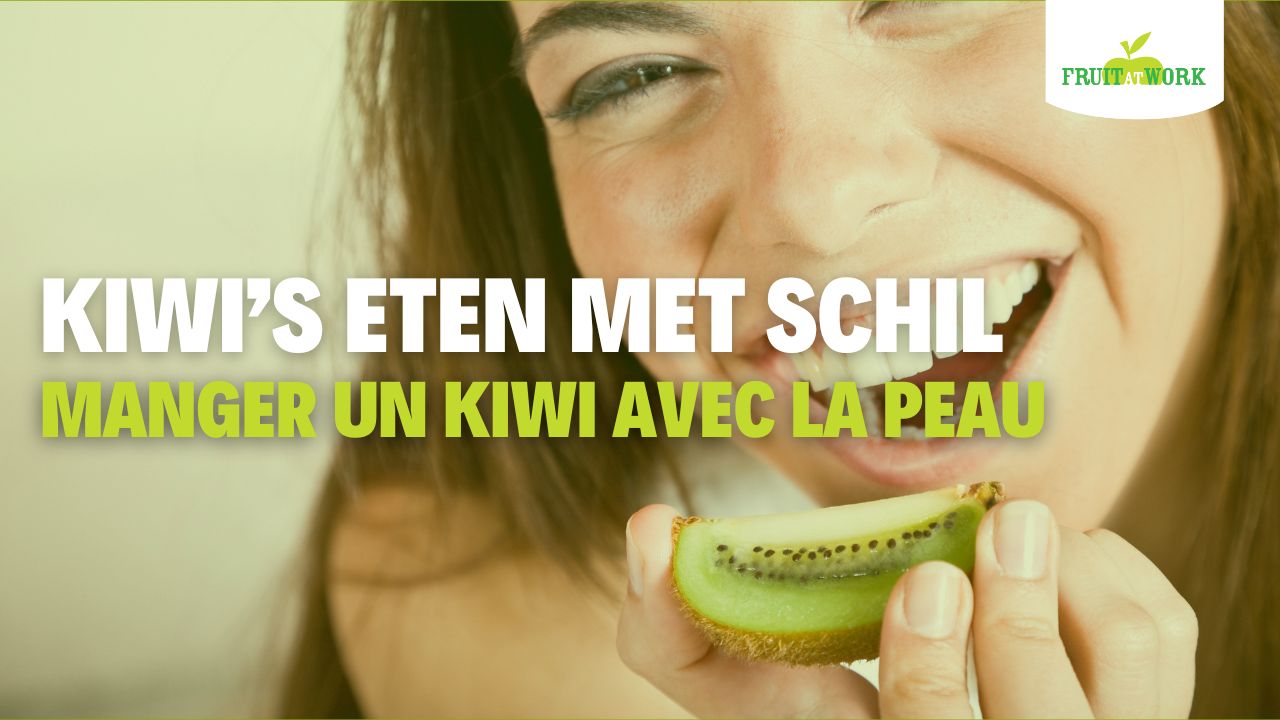 Manger un kiwi avec la peau : plein de vitamines, pratique et étonnamment bon !