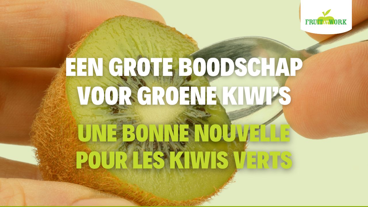 Een grote boodschap voor groene kiwi’s