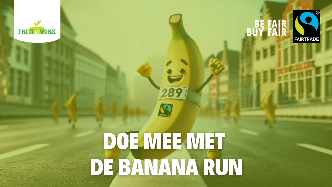 Banana Run 2026: Gentbrugge kleurt geel voor eerlijke lonen