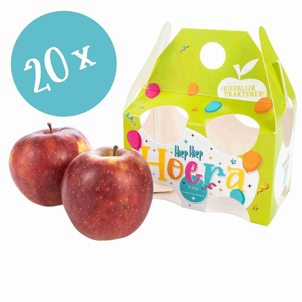 Verjaardagsboxje Appel-Appel (20 stuks)