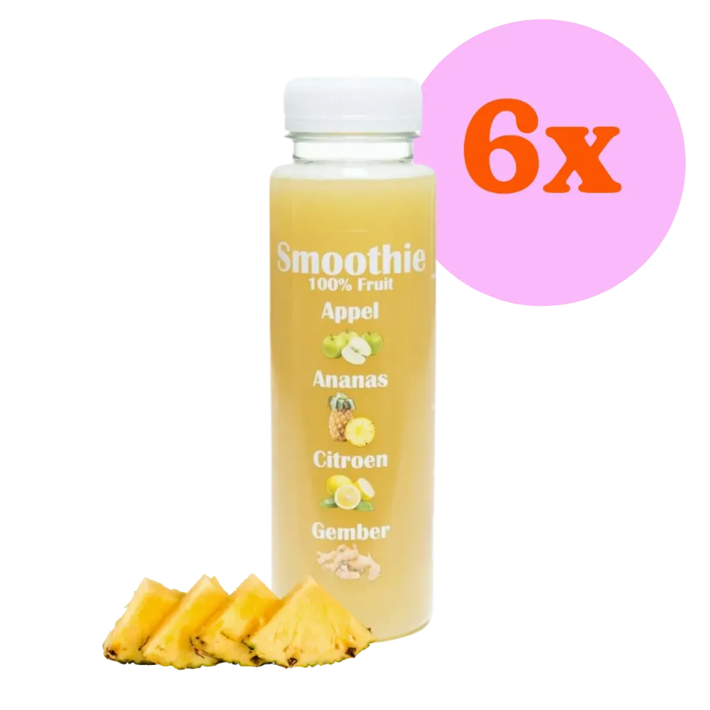 Smoothiepakket – Ananas, Appel, Gember & Citroen
