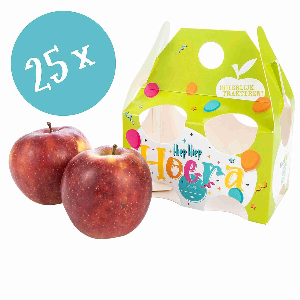 Verjaardagsboxje Appel-Appel (25 stuks)